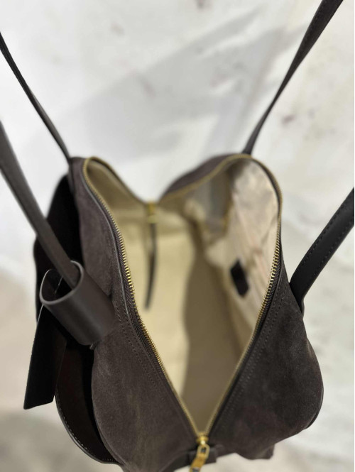 Czekoladowa torebka al'a kuferek Pure - photo #8