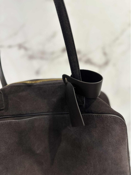 Czekoladowa torebka al'a kuferek Pure - photo #5