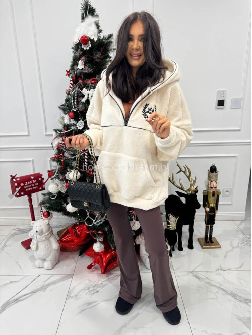 Kremowa bluza baranek Cozy Time 25 - photo #8