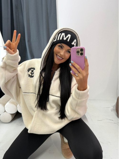 Kremowa bluza baranek Cozy Time 25 - photo #12