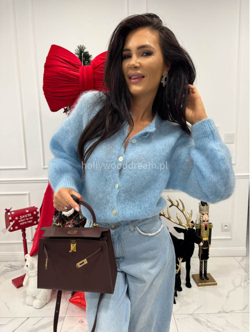 Błętkiny sweter moherowy zapinany na guziki MATT 17 - photo #4