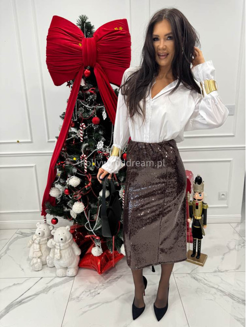 Biała koszula z bransoletkami MADAME 24 - photo #8