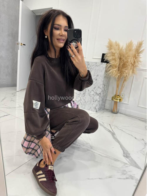 Różowo-beżowa koszula w kratę JENNY 52 - photo #28