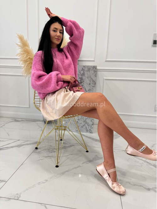 Taupe spódniczko - spodenki plisowane 100% wiskozy Lavonia 44 - photo #19