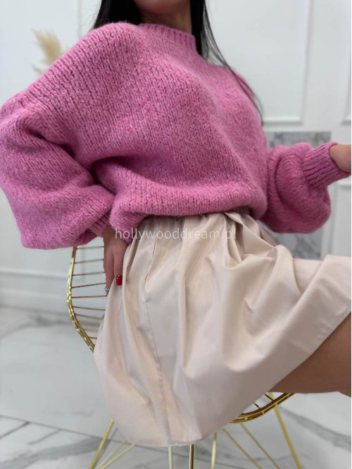 Taupe spódniczko - spodenki plisowane 100% wiskozy Lavonia 44 - photo #20