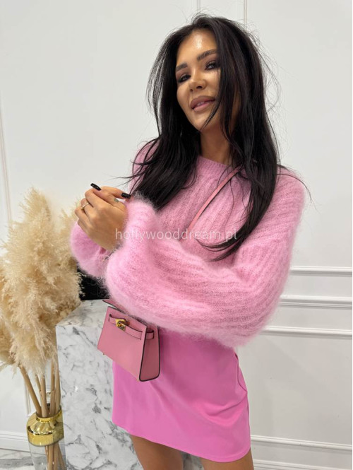 Różowe spódniczko - spodenki z kieszeniami Lauren 44 - photo #7