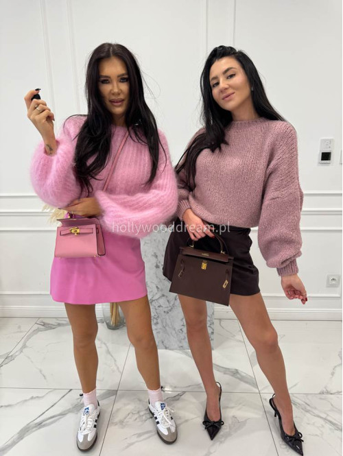 Czekoladowe spódniczko - spodenki z kieszeniami Lauren 44 - photo #10