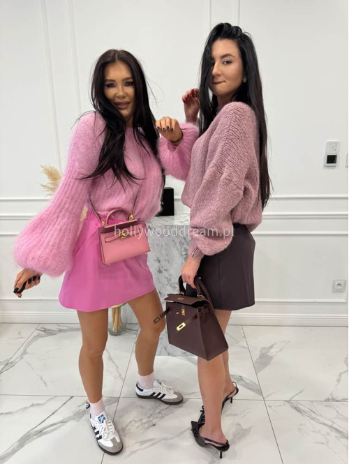 Czekoladowe spódniczko - spodenki z kieszeniami Lauren 44 - photo #12