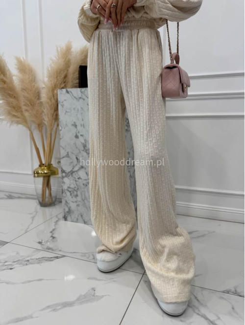 Kremowy kombinezon o warkoczowym splocie ASPEN 183 - photo #8